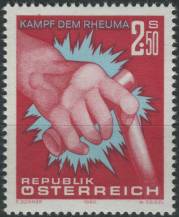 1980, Rakousko, 1632, "Boj proti revmatismu" ∗∗