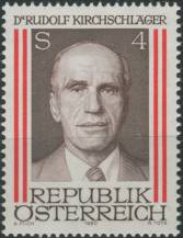 1980, Rakousko, 1635, 65. narozeniny Rudolfa Kirchschlägera ∗∗