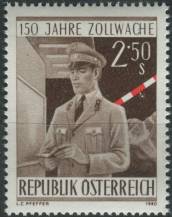 1980, Rakousko, 1656, 150 let Finanční stráže ∗∗