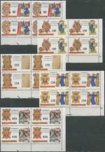 1980, Vatikán, 0759/0763, 1500. výročí narození svatého Benedikta z Nursie ∗∗ ⊞ P D