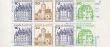1981, Bundes, ZS22IyoZ, Výplatní známky: Hrady a zámky ∗∗