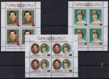 1981, Cookovy ostrovy-Aitutaki, PL0406/0408, Svatba prince Charlese a Diany Spencerové ✶✶