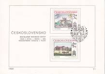 1981, ČSR II, NL11/1981, Bratislavské historické motivy