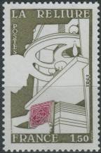 1981, Francie, 2256, Umělecké řemeslo: Knihařství ∗∗