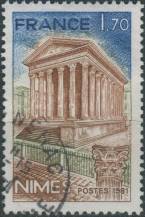 1981, Francie, 2257, Výplatní známka: Turismus ⊙