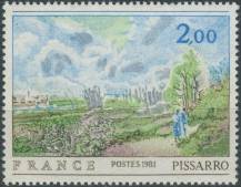 1981, Francie, 2258, Obrazy od Pissarra ∗∗