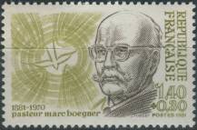 1981, Francie, 2292, 100. výročí narození Marca Boegnera ∗∗