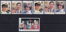 1981, Guernsey, 0225/0231, Svatba prince Charlese a lady Diany Spencerové  ✶✶ 
