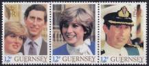 1981, Guernsey, 0228/0230ASt, Svatba prince Charlese a lady Diany Spencerové  ✶✶ 