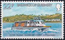 1981, Guernsey, 0235, Dopravní spojení mezi ostrovy  ✶✶ 