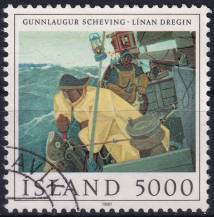 1981, Island, 0572, Malířství ⊙