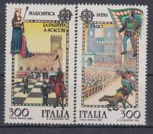 1981, Itálie, 1748/1749, EUROPA, **