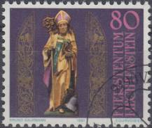 1981, Lichtenštejnsko, 0775, 1600 let svátku svatého Theodula ⊙