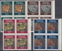 1981, Lichtenštejnsko, 0776/0779, Rostliny ∗∗ 4blok