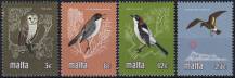 1981, Malta, 0624/0627, Ptáci  ✶✶  