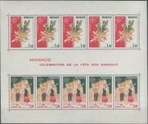 1981, Monako, A017, EUROPA: Folklór ∗∗