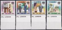 1981, Nauru, 0229/0232, Den Organizace spojených národů: Ekonomická a sociální komise pro Asii a Pacifik (ESCAP) ✶✶ o D