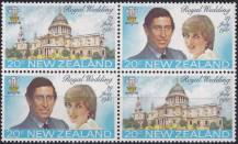 1981, Nový Zéland, 0826/0827St, Svatba prince Charlese a lady Diany Spencerové ✶✶
