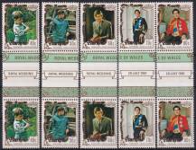 1981, Penrhyn, 0222/0226Ms, Svatba prince Charlese a lady Diany Spencerové ✶✶