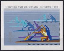 1981, Polsko, A081, Zimní olympijské hry, Lake Placid, Letní olympijské hry, Moskva   ✶✶