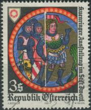 1981, Rakousko, 1670, Výstava o Kuenrigerech v klášteře v Zwettlu ⊙