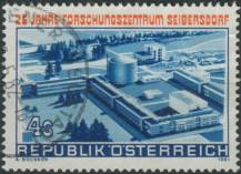 1981, Rakousko, 1673, 25 let Výzkumného centra Seibersdorf ⊙