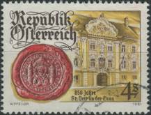 1981, Rakousko, 1675, 850 let města St. Veit an der Glan ⊙