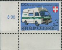 1981, Rakousko, 1694p, 100 let Lékařské záchranné služby, Vídeň ∗∗