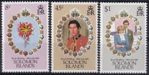 1981, Šalomounovy ostrovy, 0444/0446, Svatba prince Charlese a lady Diany Spencerové ✶✶