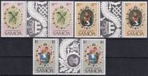 1981, Samoa, 0461/0463Mv, Svatba prince Charlese a lady Diany Spencerové ✶✶
