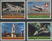 1981, Střední Afrika, 0736/0739, Dobývání vesmíru ⊙