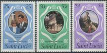 1981, Svatá Lucie, 0543/0545C, Svatba Prince Charlese a Lady Diany Spencerové ∗∗