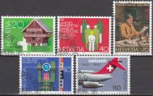 1981, Švýcarsko, 1191/1195, Výročí (I) ⊙