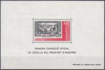 1982, Andorra (francouzská pošta), A01, Národní výstava poštovních známek ✶✶