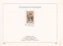 1982, ČSR II, NL22a-e/1982, České a slovenské sochařství