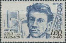 1982, Francie, 2318, 100. výročí narození Louise Pergauda ∗∗