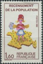 1982, Francie, 2324, Sčítání lidu ∗∗