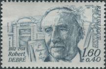 1982, Francie, 2336, 100. výročí narození Roberta Debrého ∗∗