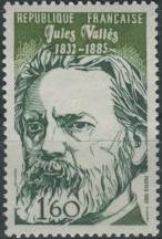1982, Francie, 2342, 150. výročí narození Julese Vallése ∗∗
