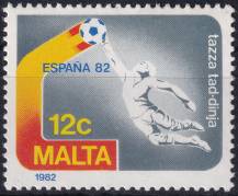 1982, Malta, 0664, Mistrovství světa ve fotbale, Španělsko  ✶✶  