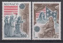 1982, Monako, 1526/1527, EUROPA, **