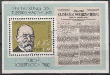 1982, NDR, A067, 100. výročí objevení původců tuberkulózy Robertem Kochem, ⊙