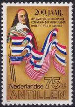 1982, Nizozemské Antily, 0470, 200 let diplomatických styků mezi Nizozemím a Spojenými státy americkými ✶✶