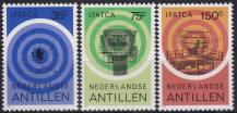 1982, Nizozemské Antily, 0471/0473, Mezinárodní rok leteckých dispečerů ✶✶