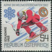 1982, Rakousko, 1695, Mistrovství světa v alpském lyžování, Schladming/Haus ∗∗