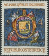 1982, Rakousko, 1706, 800 let Tržního místa Gföhl ve Waldviertelu ∗∗