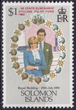 1982, Šalomounovy ostrovy, 0459, Fond pomoci obětem cyklonu Bernie ✶✶