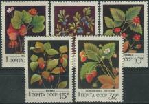 1982, SSSR, 5155/5159, Lesní plody ∗∗