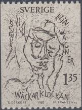 1982, Švédsko, 1195, 100. výročí narození Elin Wägnerové ∗∗