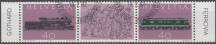 1982, Švýcarsko, 1214/1215St, 100 let železnice St. Gotthard ⊙